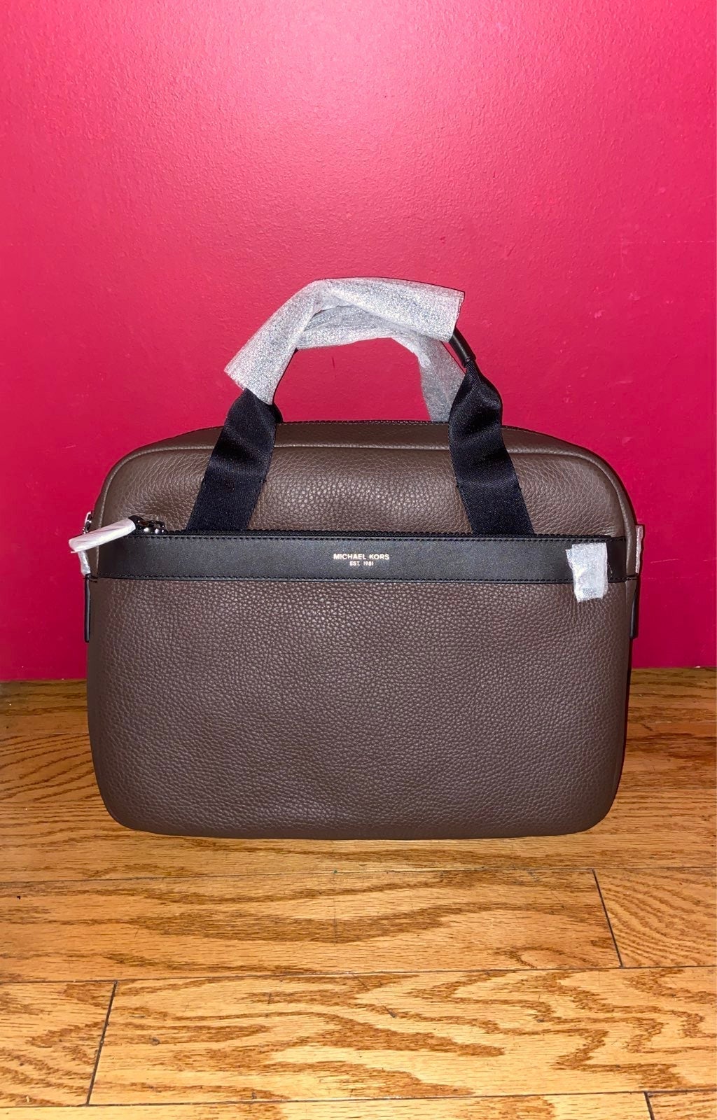 Michael Kors Greyson Leather Briefcase