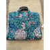 NWT Vera Bradley Peacock Garden Hanging Organizer Makeup Travel Teal Blue Floral