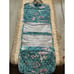 NWT Vera Bradley Peacock Garden Hanging Organizer Makeup Travel Teal Blue Floral