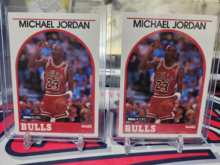 Michael Jordan 2 #200 cards '89 NBA