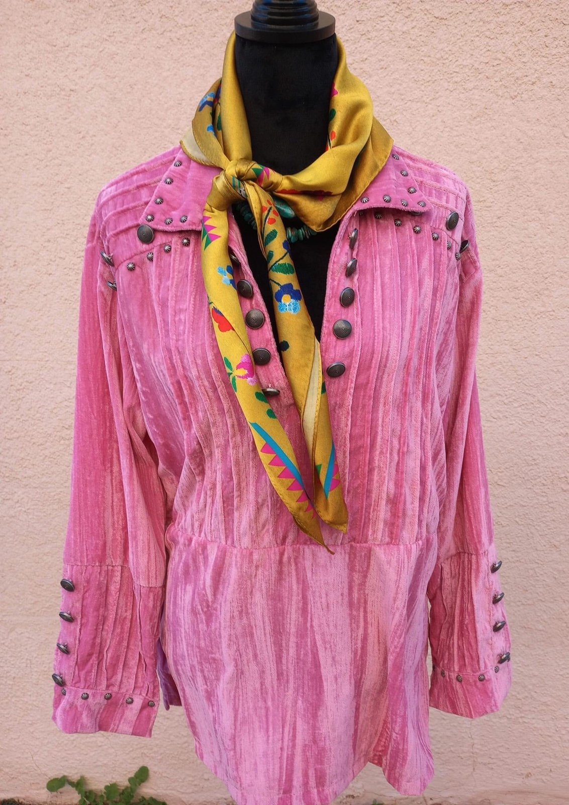 Pueblo Annie Blouse in Pink