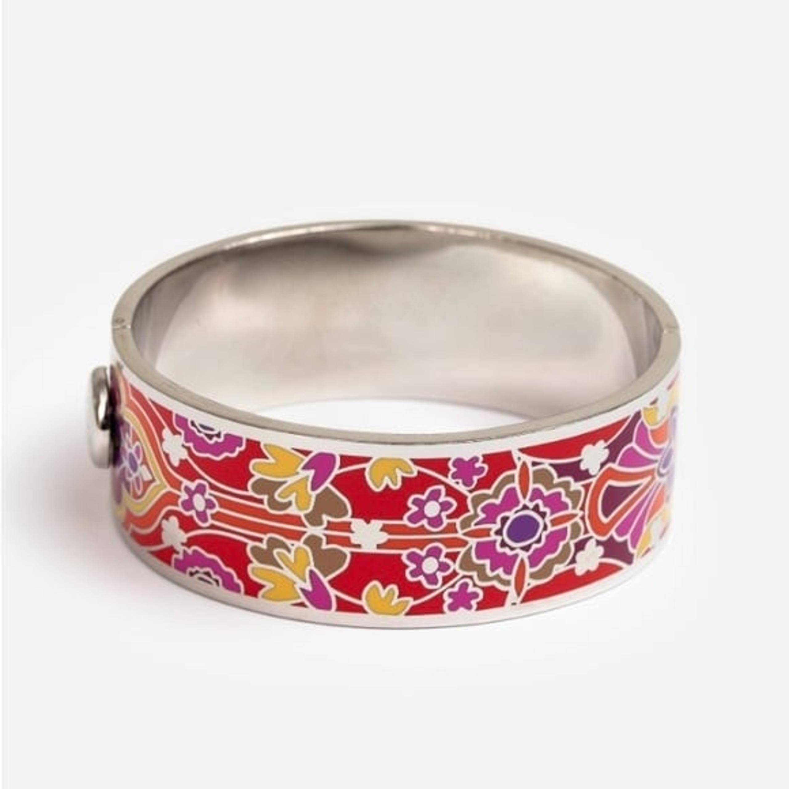 Johnny Was Red Saba Hinged Bracelet