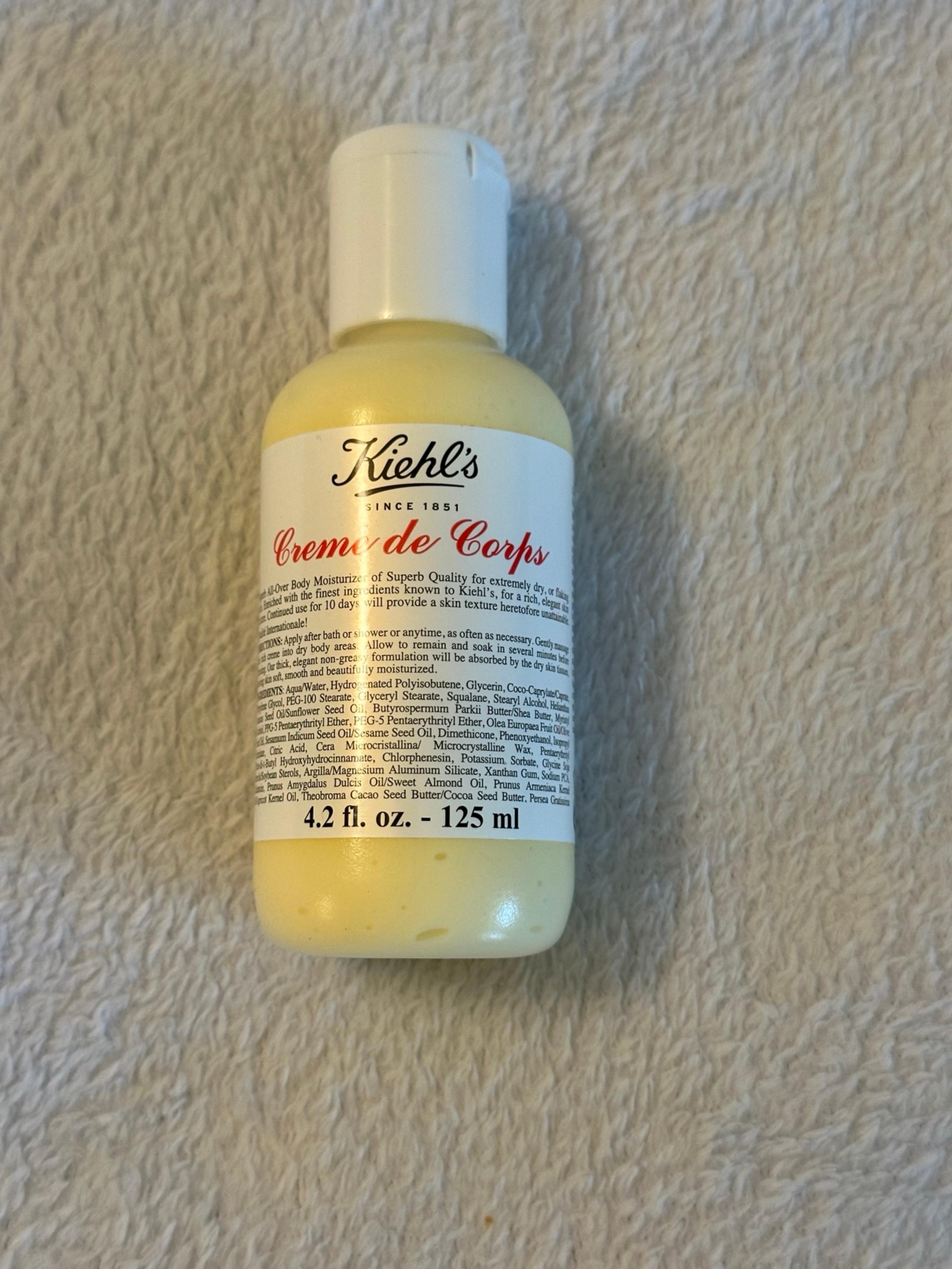 Kiehls Creme de Corps body lotion 125 ml