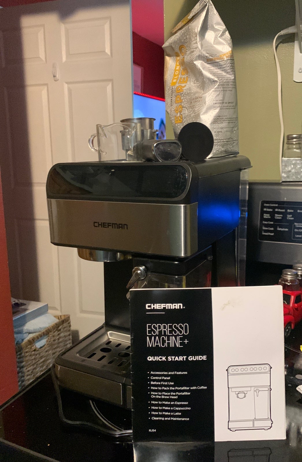 Chefman espresso machine +