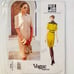 Vogue 1935 Misses' State of Claude Montana Button Front Dress Size 12-16