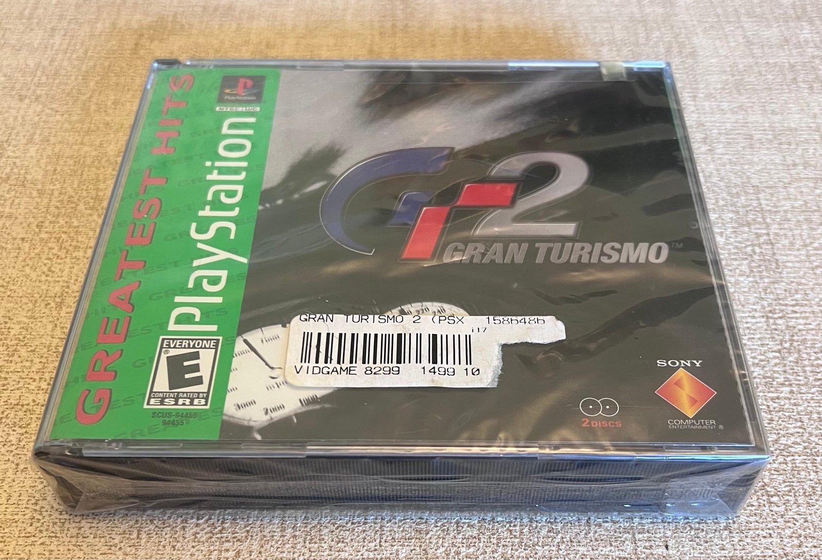 Gran Turismo 2 (Sony PlayStation 1, 1999) *Mint* No cracks