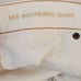 American Eagle 90's white Boyfriend distressed denim jean Shorts size 12