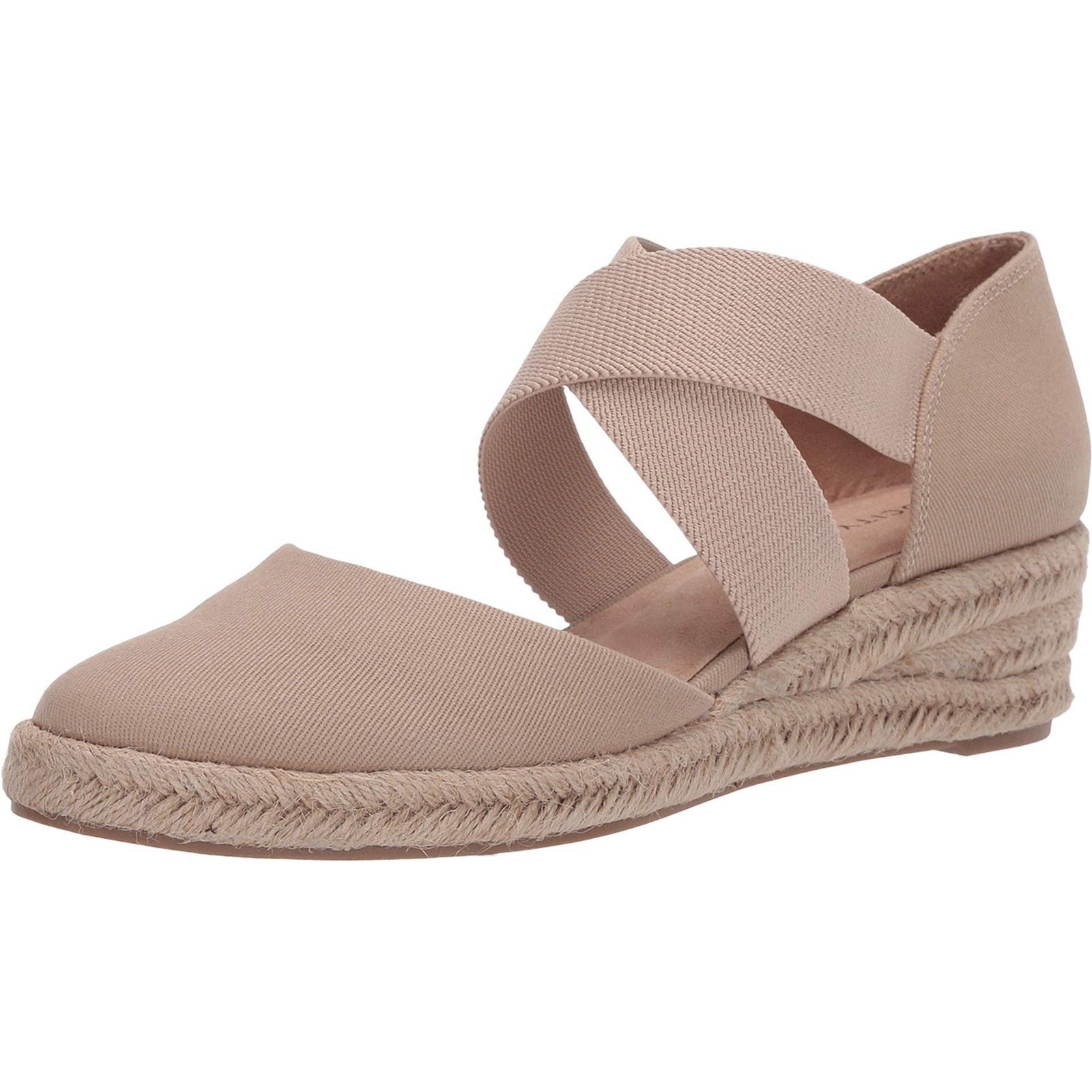 LifeStride Womens Keaton Loafer, Taupe Solid, 8 US