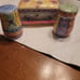 Sango Sue Zipkin butter dish,salt and pepper