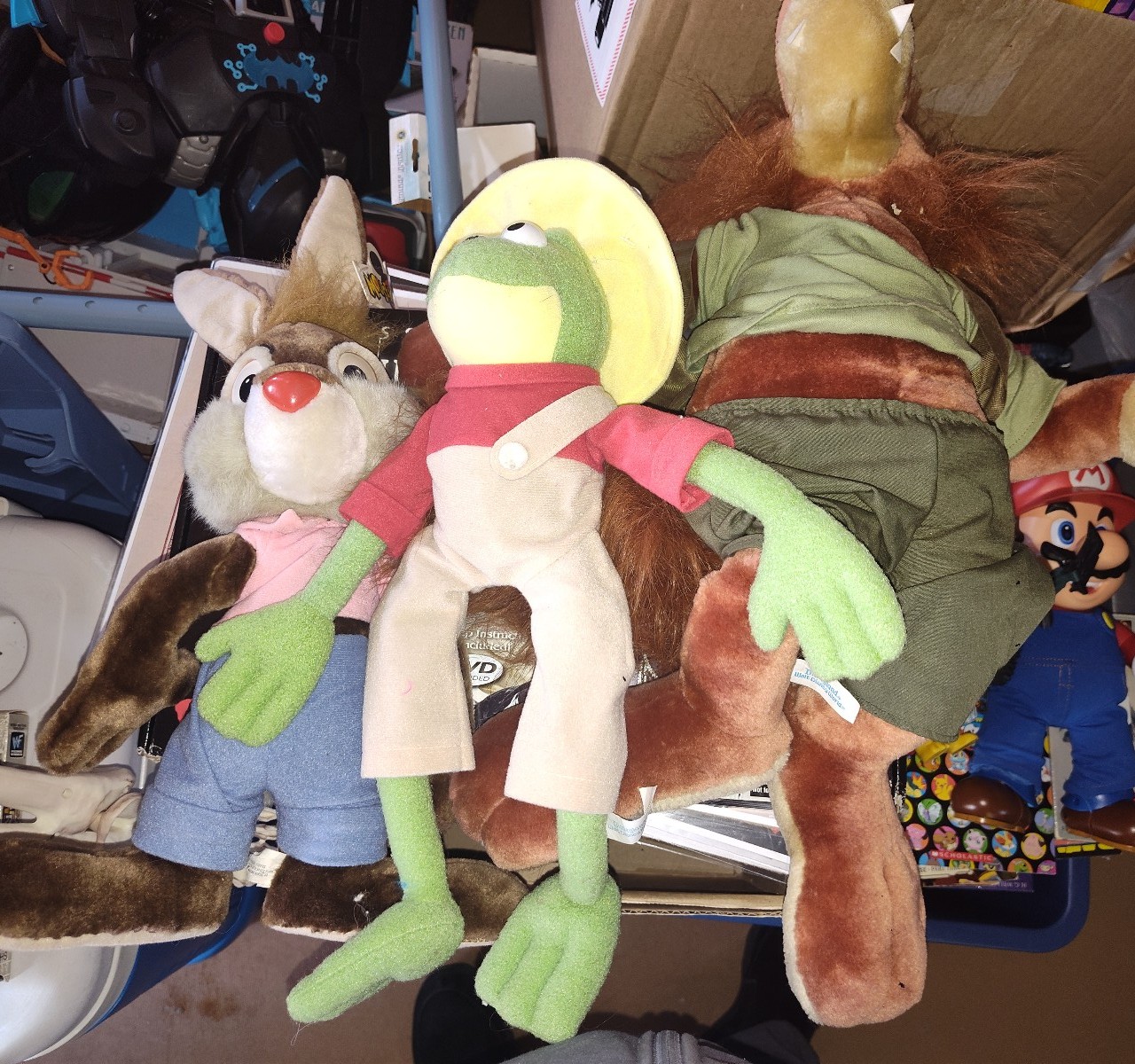 Splash mountain plush lot with tags