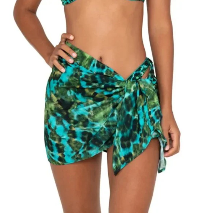 NWT FAE Tropic Bikini Skirt Wrap Tropic One Size