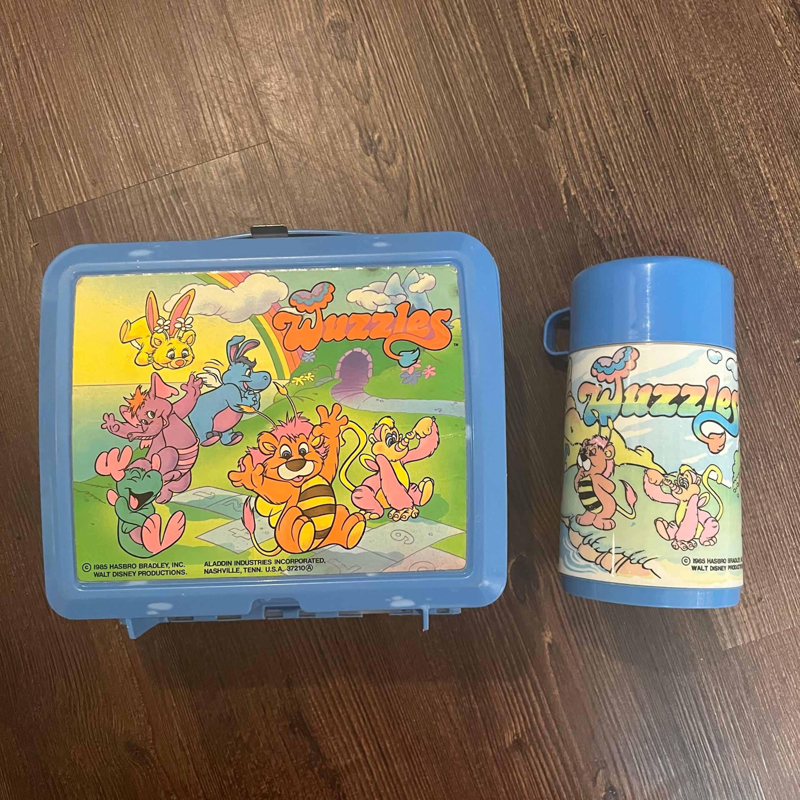 Vintage Wuzzles Lunchbox and Thermos