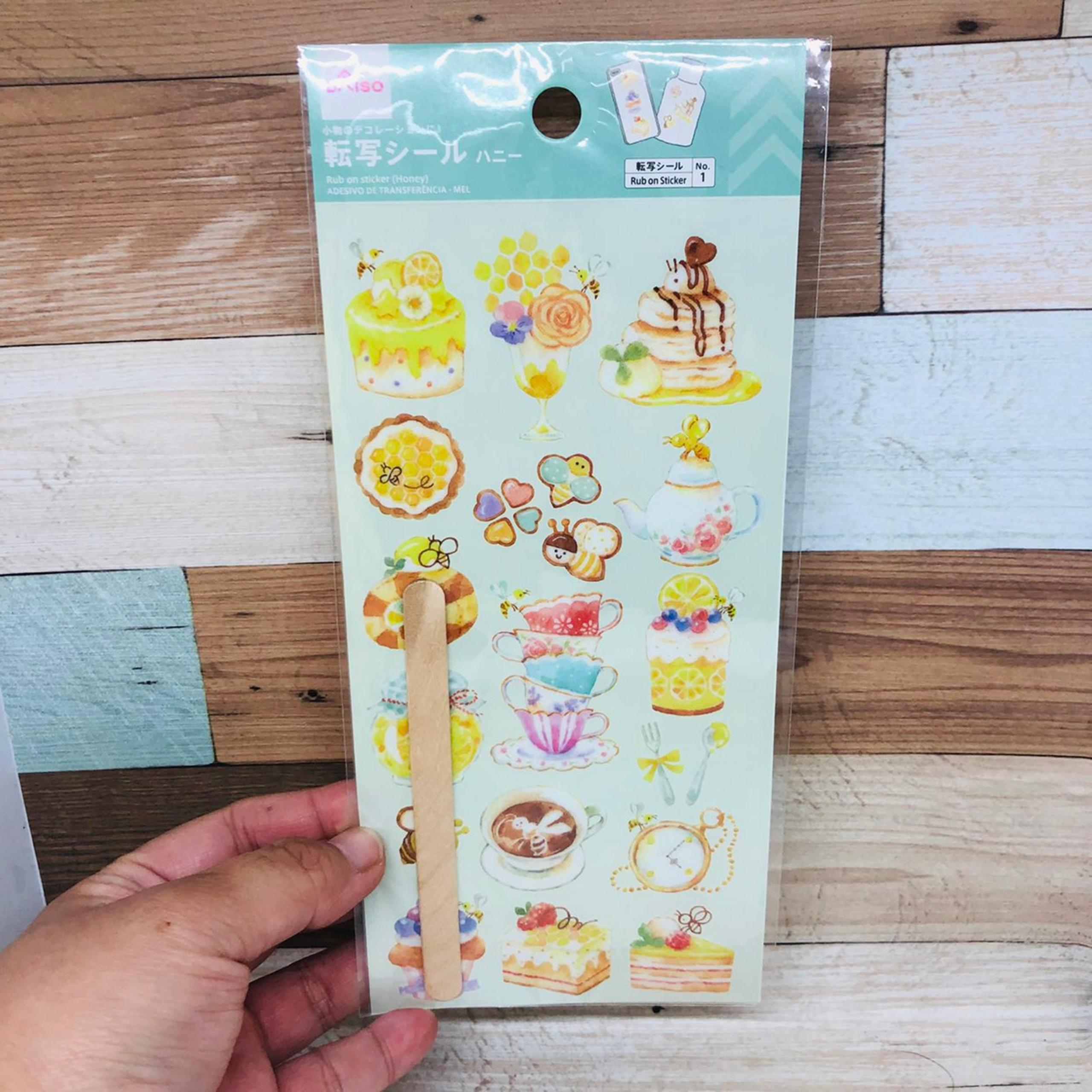Kawaii Desserts Deco Stickers by Daiso
