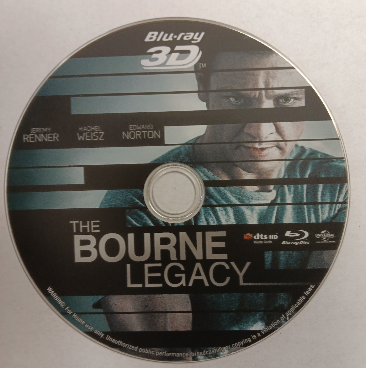 The Bourne Legacy 3D Blu-ray