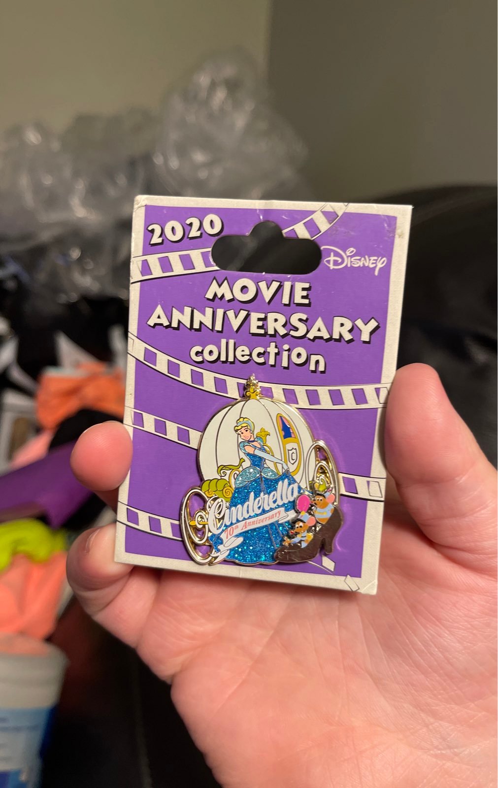 Movie anniversary cinderella pin