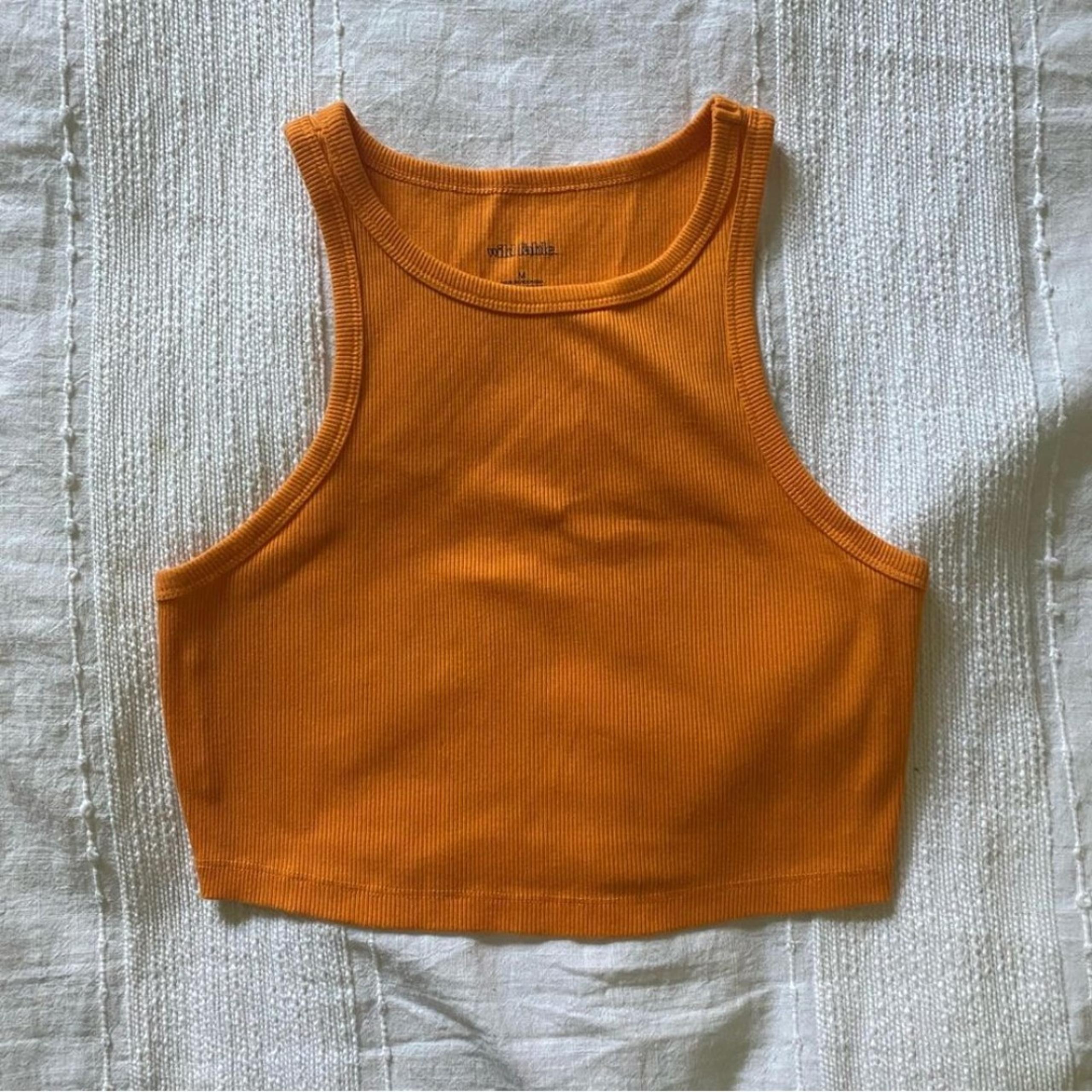 Halter Cropped Tank Top (M) - Wild Fable - Y2K Throwback!