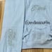 VS PINK BLING SWEATPANTS OUTFIT & FULL ZIP HOODIE LIGHT HYDRANGEA BLUE XL