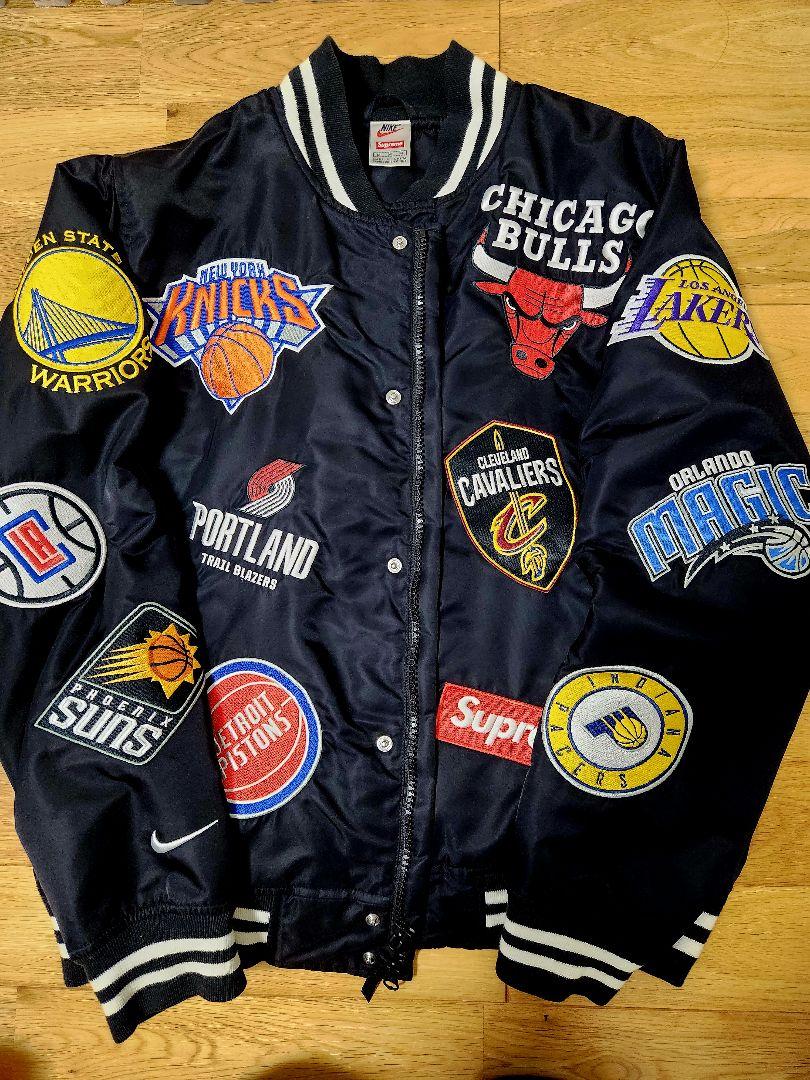 Supreme Nike NBA Teams Warm-Up Jacket Size M