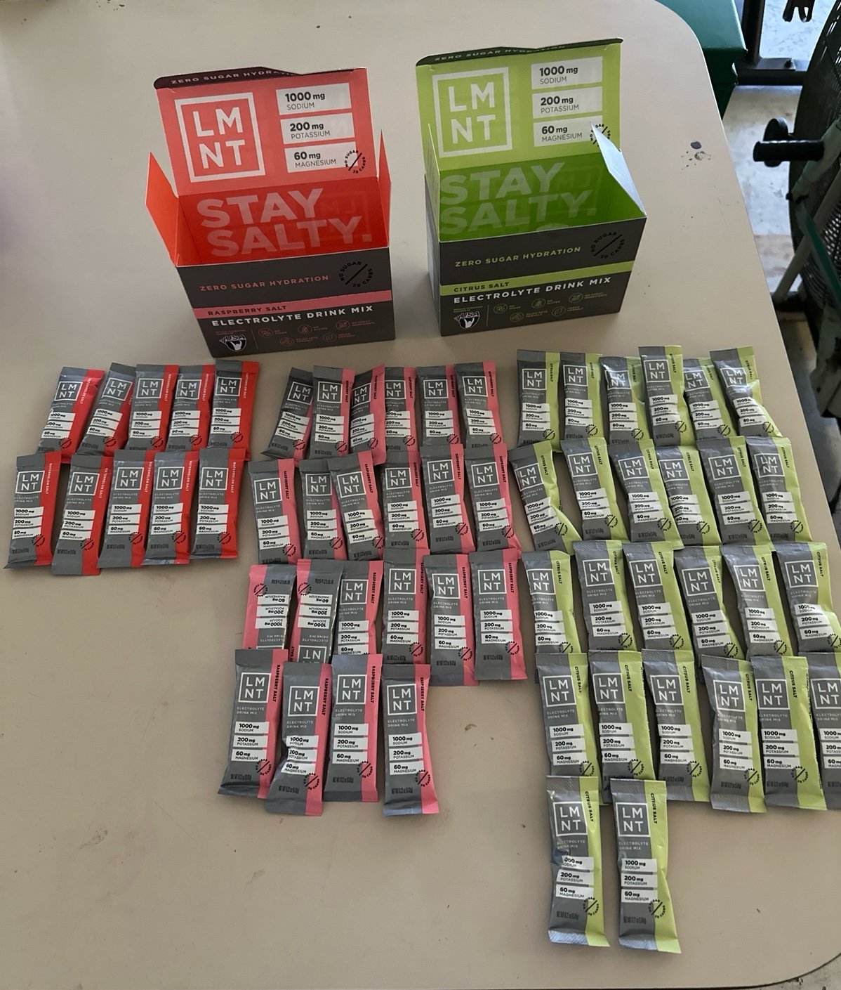 LMNT bundle - 58 packs 3 flavors