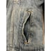 Levis small western sherpa lined denim trucker jacket pockets snap buttons