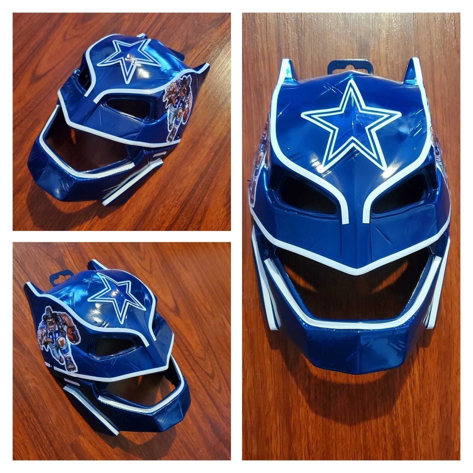 Custom Batman Armoured Dem Boyz Dallas Cowboys Theme Adult Mask