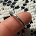 Antique 1920s-30s Sterling Silver Cameo ring