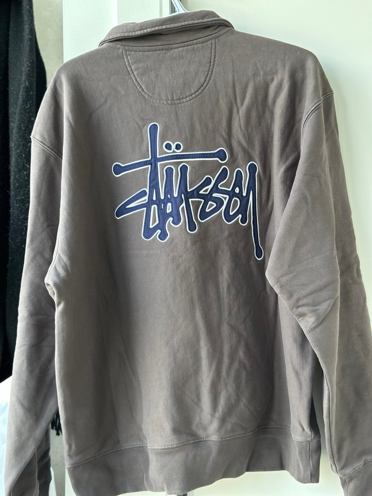 Stussy & DENIM TEARS】 HALF ZIP ハーフジップフリース (STUSSY