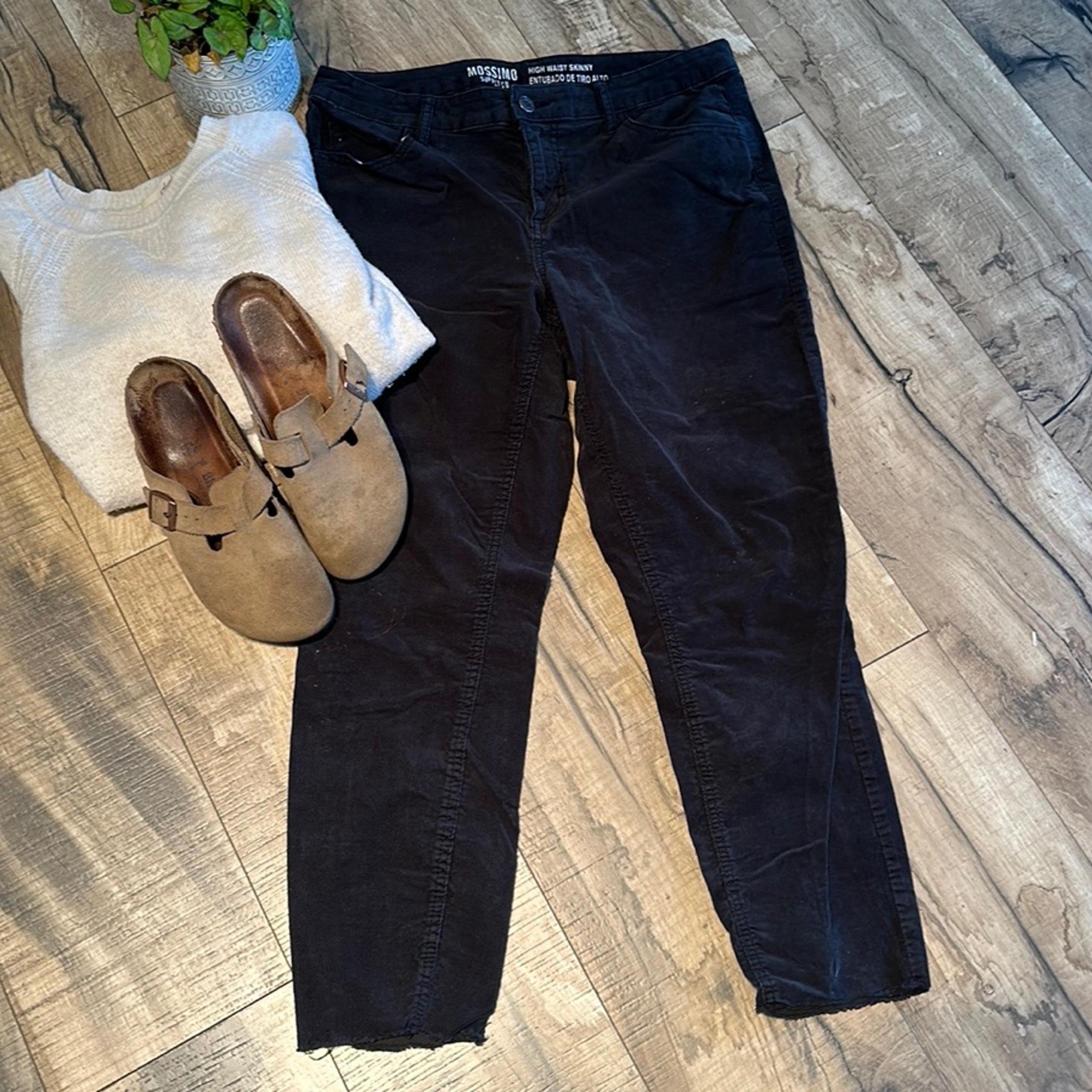 High Waist Skinny Corduroys
