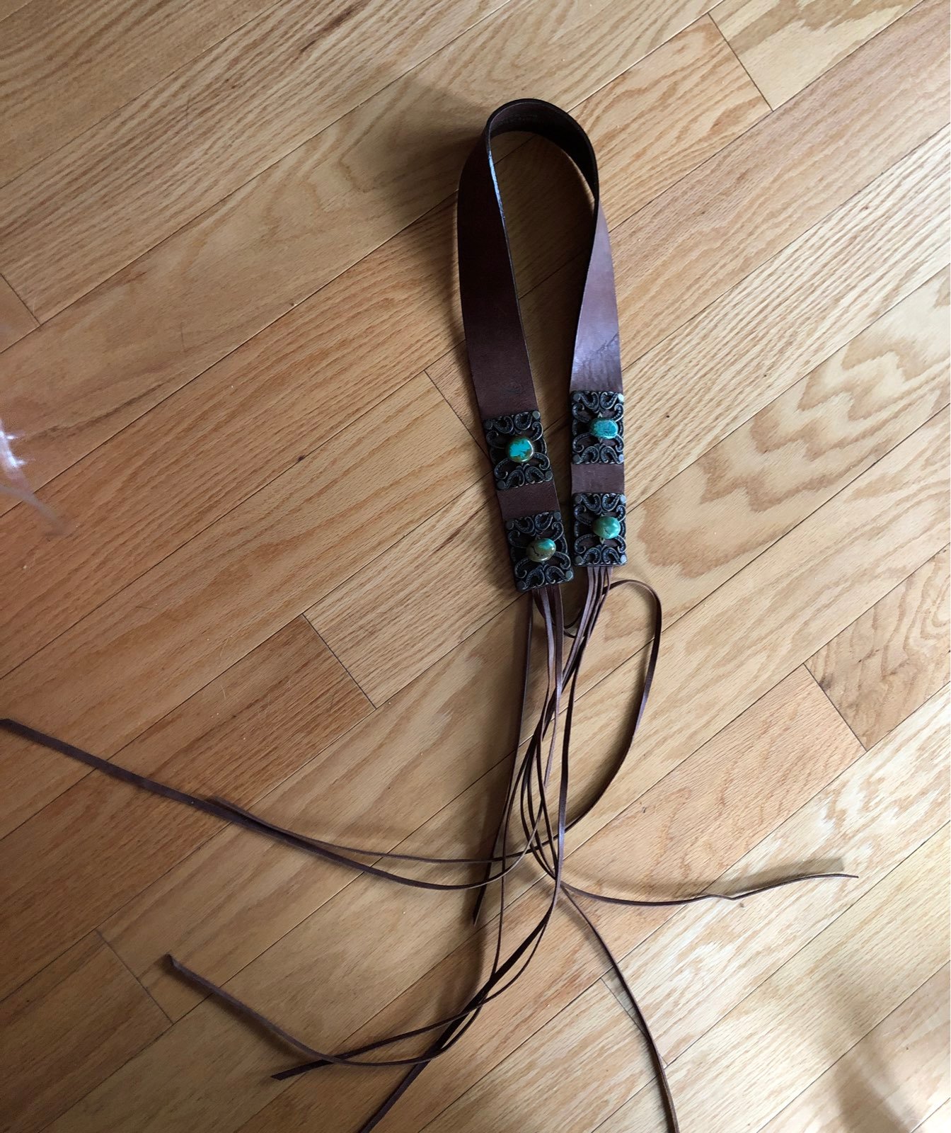 Torquise stone belt