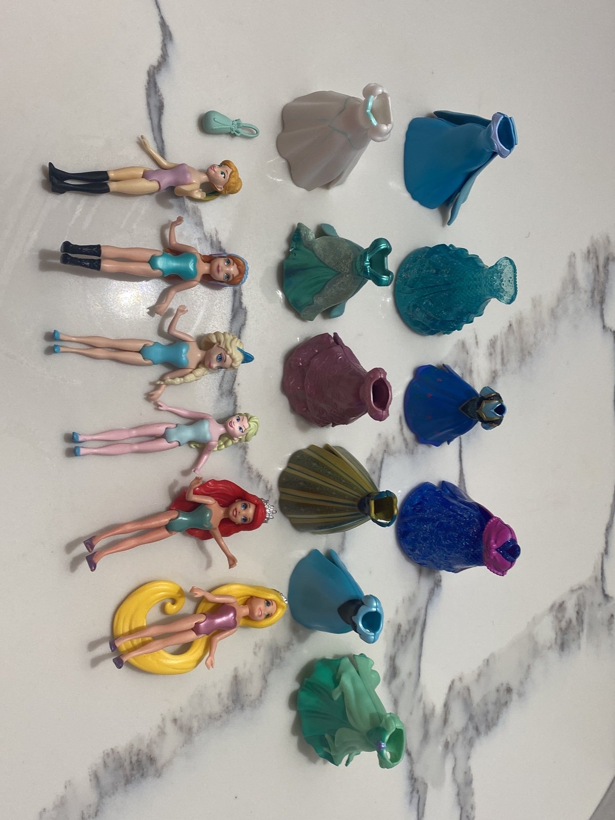 Disney princess Magic Clip polly pocket