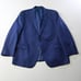 Jean-Paul Germain 48R Blue Plaid Wool Mens Blazer Sport Coat Jacket