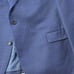 Jean-Paul Germain 48R Blue Plaid Wool Mens Blazer Sport Coat Jacket
