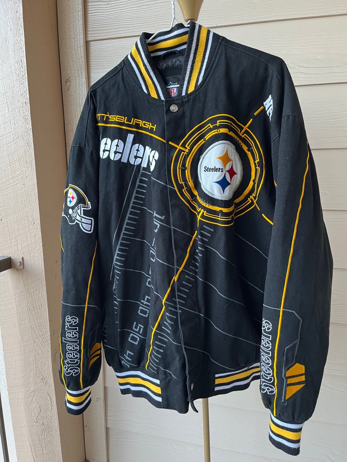 Pittsburg Steelers Varsity Bomber Jacket