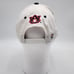 Auburn Tigers Hat Mens Snapback White Orange Bar Logo Embroidered NCAA