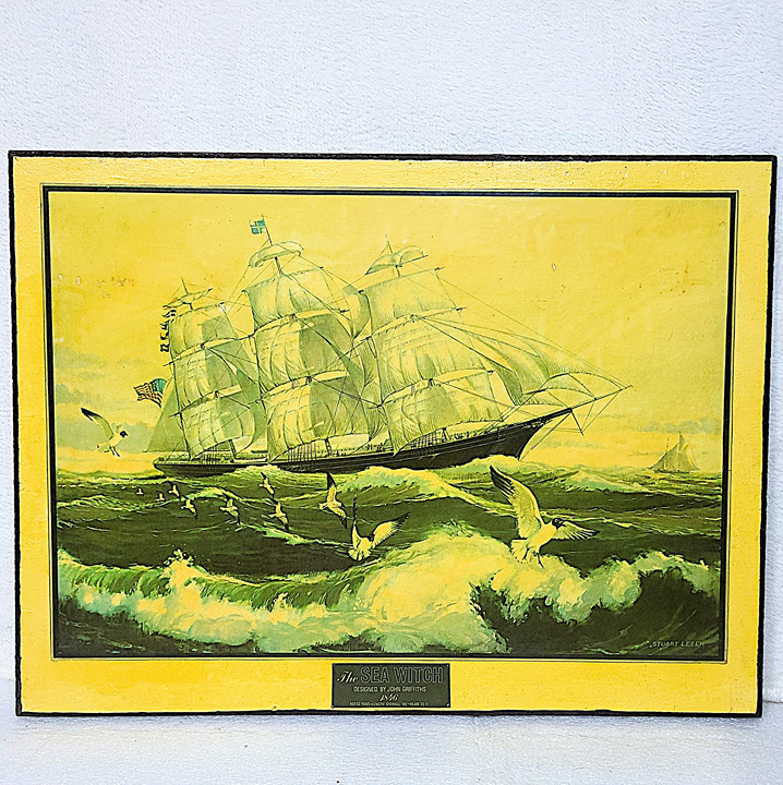 Vintage The Sea Witch by Stuart Leech Decoupage Wall Art