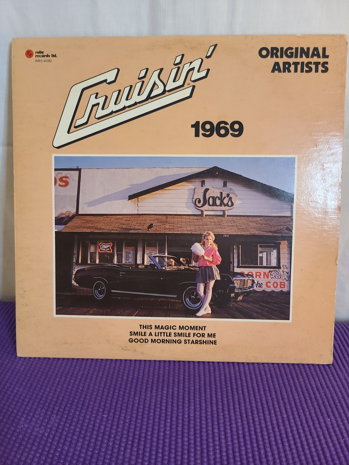 Cruisin' 1969 Various Artists LP Vinyl Record Music