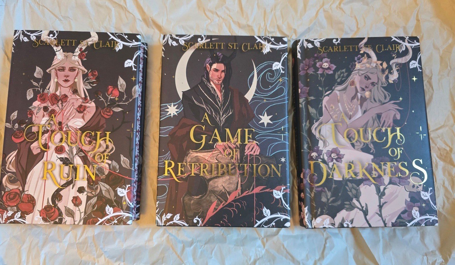 A Touch Of Darkness Set Of 6 The Bookish Box