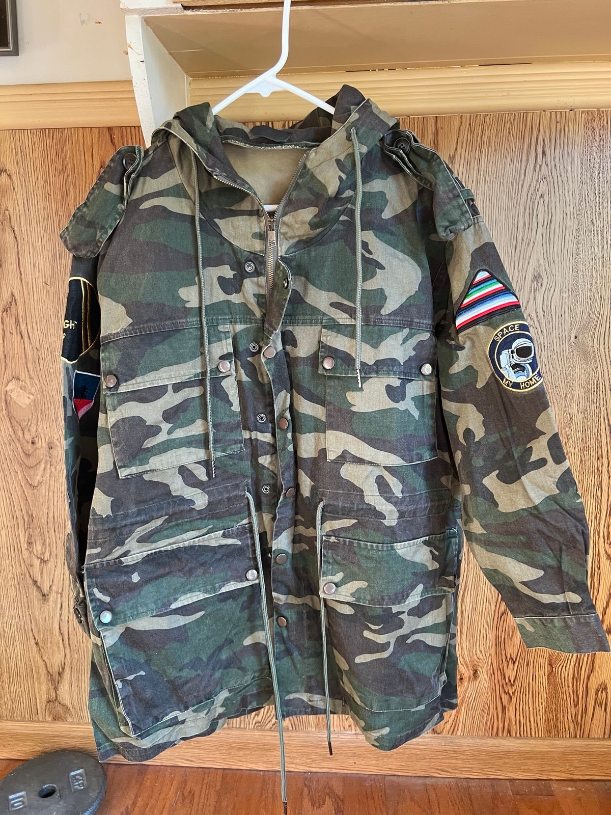 Saint laurent parka jacket