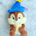 Japan Disney Store D23 Expo Sorcerer Chip Plush Keychain