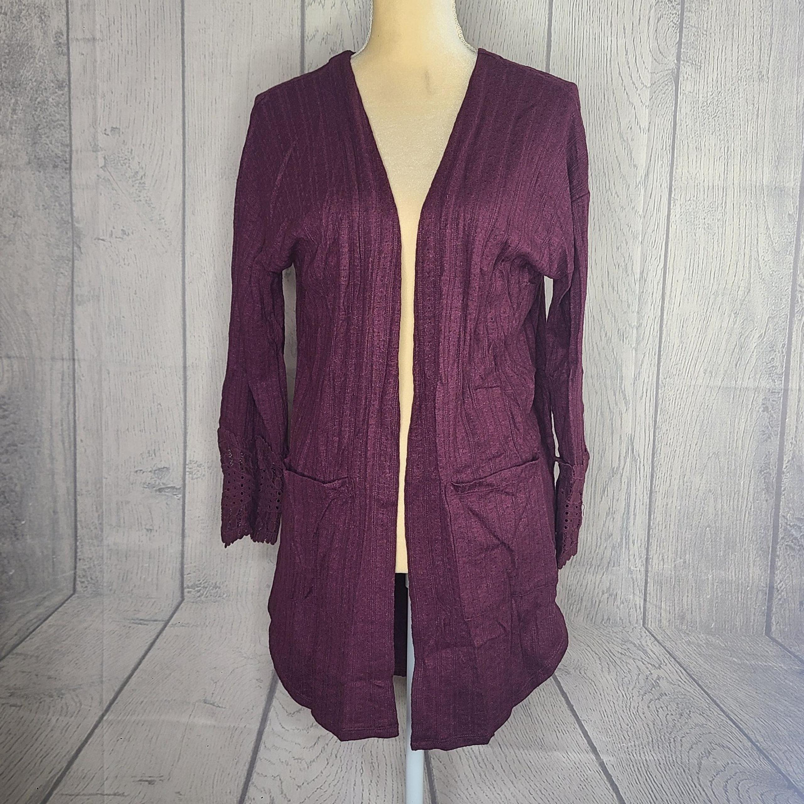 Xhilaration Open Knit Cardigan Sweater Size XS