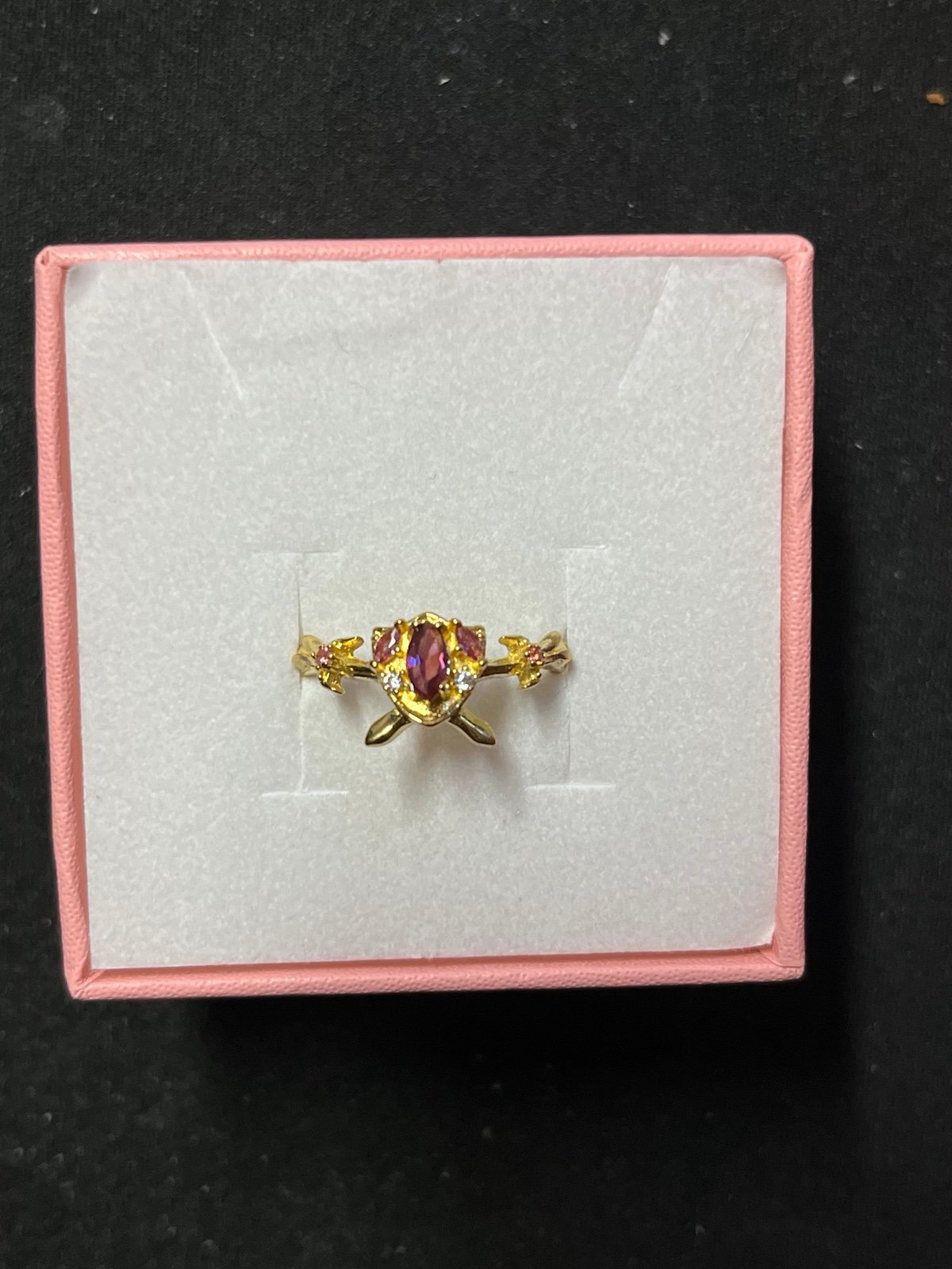 Bisoulovely RPG Warrior size 7 Ring Gold