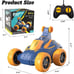 Brand NEW, NWT, Double Sided Remote Control Stunt Car with Music & Light