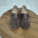 DANSKO Women’s Brown Suede Leather Clogs W/Flower Trim Size 37 6.5/7 US