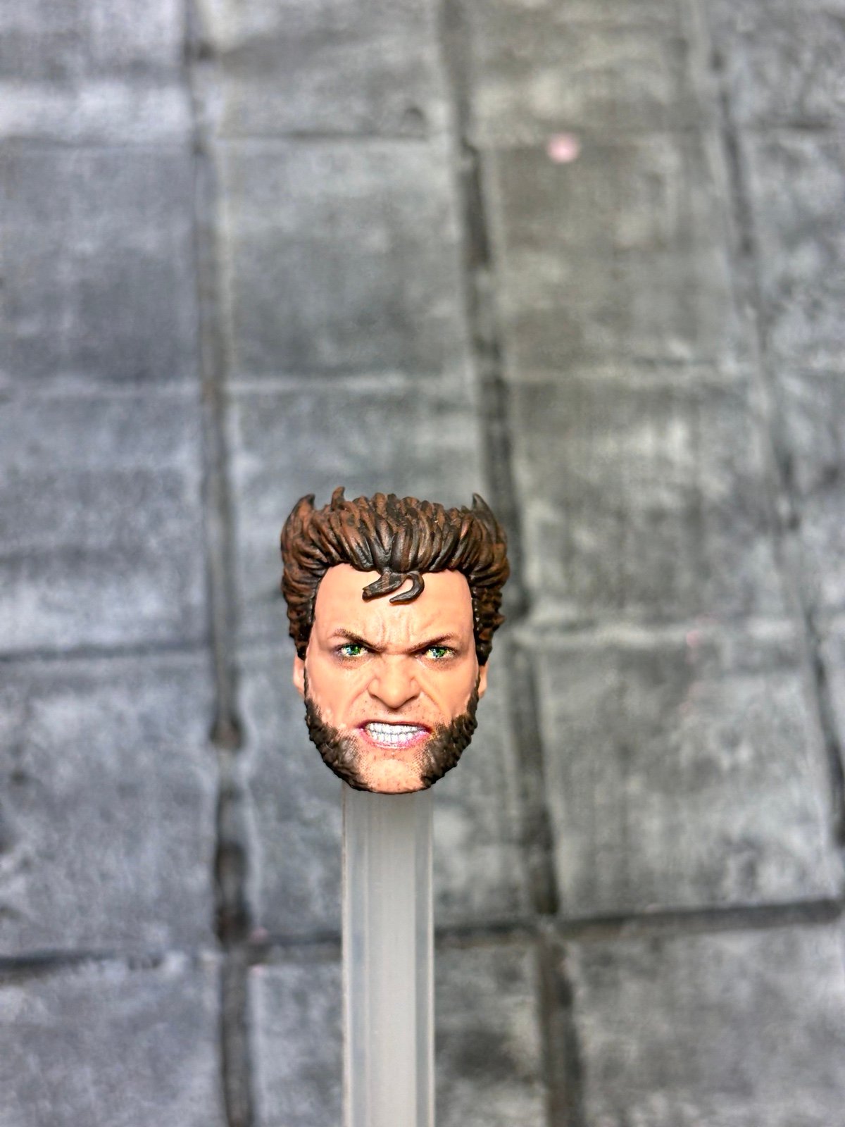 Marvel legends Hasbro X-Men exclusive wolverine head only 6”