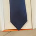 Hermes Tie, Navy, Small Pattern