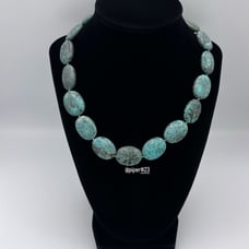 EUC Whitney Kelly Sterling Silver Turquoise Necklace