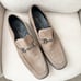 Kenneth Cole countdown 2 leather square toe loafers slip on shoe