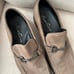 Kenneth Cole countdown 2 leather square toe loafers slip on shoe
