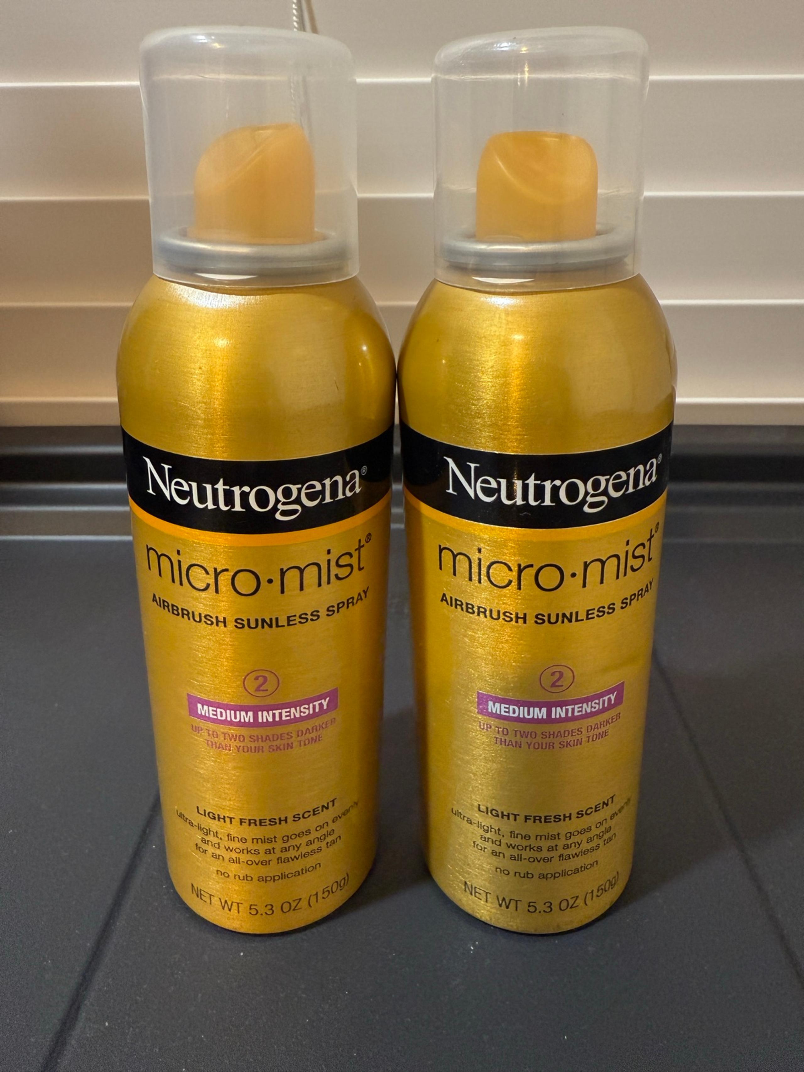 Neutrogena Micro Mist Airbrush Sunless Spray Medium Intensity