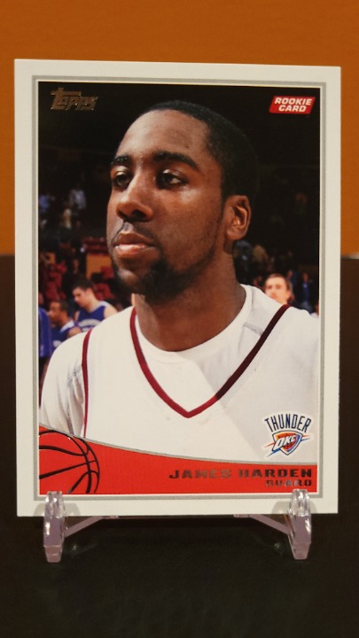 James Harden 2009 Topps #319 NBA Basketball Card RAW